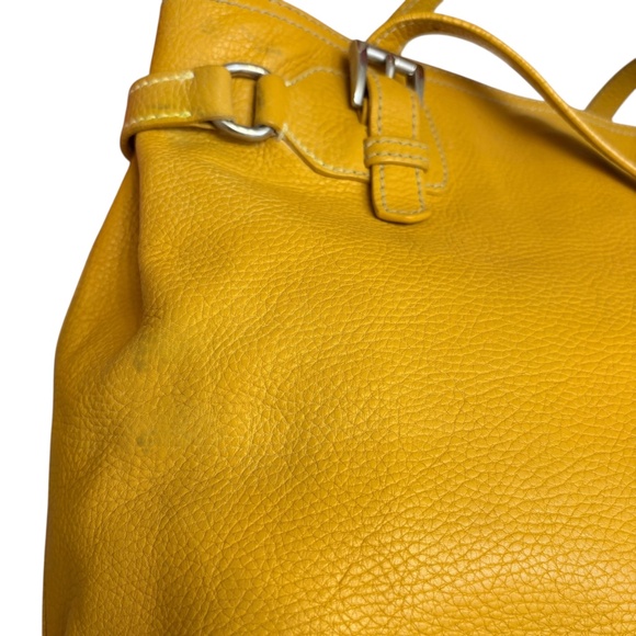 Prada yellow leather should bag authentic - Picture 11 of 16